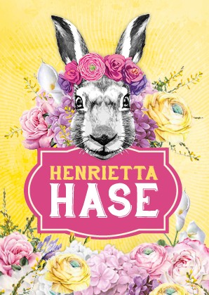 Postkarte - Henrietta Hase