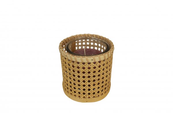 Rattan-Laterne Ø 14,5 cm
