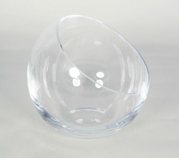 Kugelvase schief 17 cm