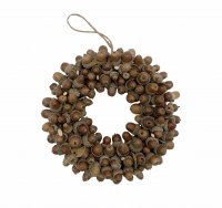 Eicheln-Kranz Ø 30 H 7,5 cm Eicheln-Kranz Ø 30 H 7,5 cm
