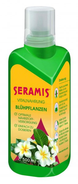 SERAMIS® flüssige Vitalnahrung für Blühpflanzen 500 ml