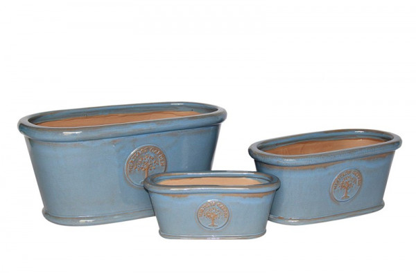 Jardiniere Heritage oval 33/43/56 cm 3er Set