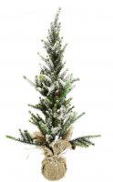 Tannenbaum mit Schnee 53 cm Tannenbaum mit Schnee 53 cm