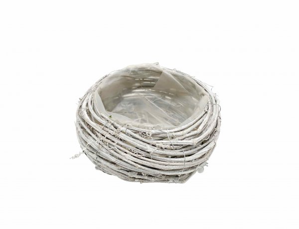 Rattan-Pflanzschale rund Ø 20 cm