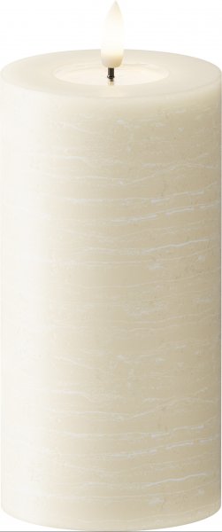 LED-Kerze Rustik 15 cm