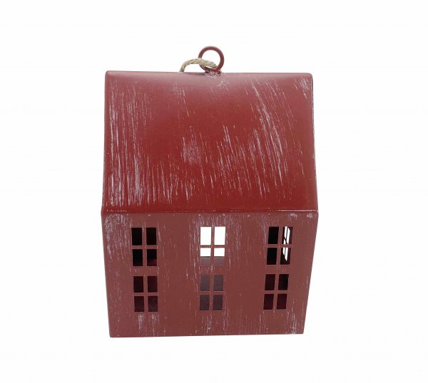 Metall-Haus zum Hängen 18,5 cm