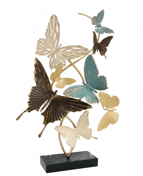 Deko-Objekt Schmetterling auf Fuß 55,2 cm