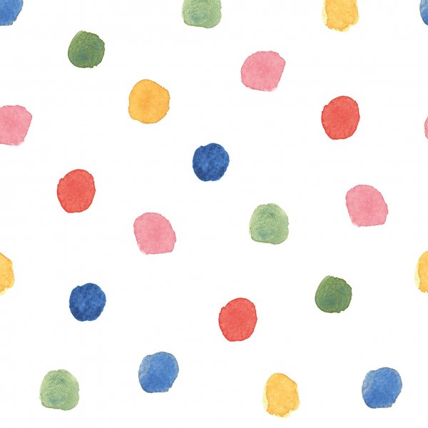 Serviette Bunte Punkte 33 cm VE 20 St