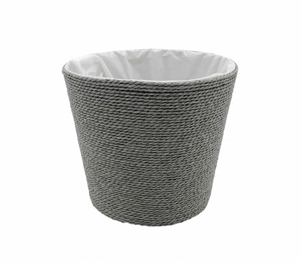 Übertopf Papier-Kordel konisch Ø 24,5 cm