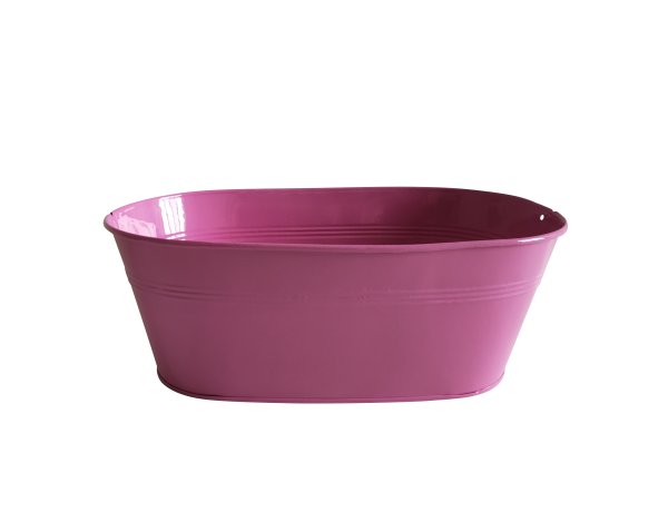 Metalljardiniere konisch 24 cm