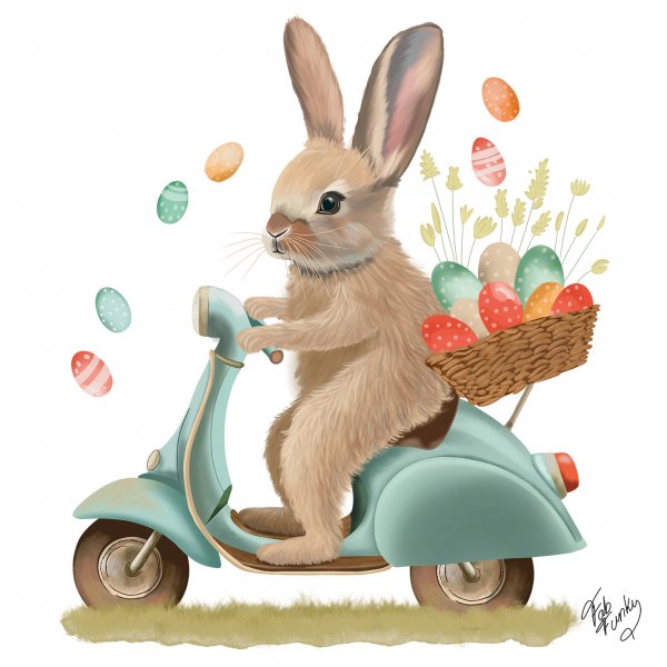 Serviette Bunny 33 cm VE 20 St