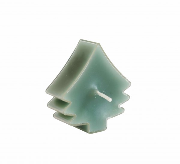 Glas mit Teelicht Tannenbaum Ø 12,5 cm VE 10 St