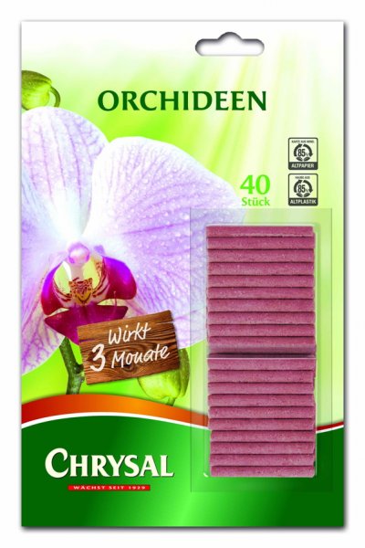Chrysal Düngestäbchen Orchideen VE 40 St