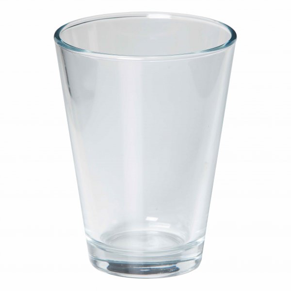 Glasvase konisch 15 cm