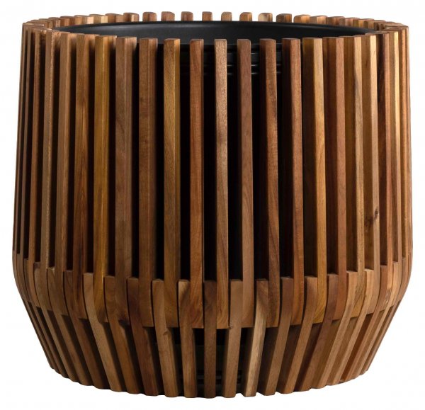 Akazienholz-Topf rund Ø 52 cm