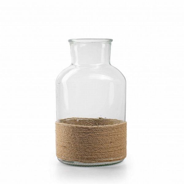 Apothekerflasche mit Seil Ø 18 cm