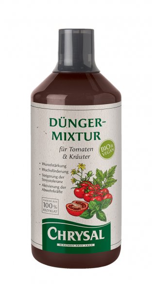 Chrysal Bio Dünger Mixtur Tomaten &amp; Kräuter 1000 ml