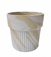 Übertopf groove Ø 24 cm Übertopf groove Ø 24 cm