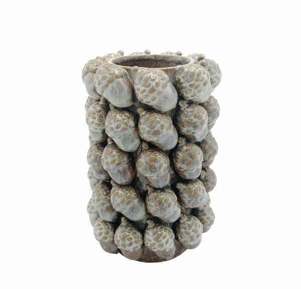 Vase Eicheln rund 26 cm