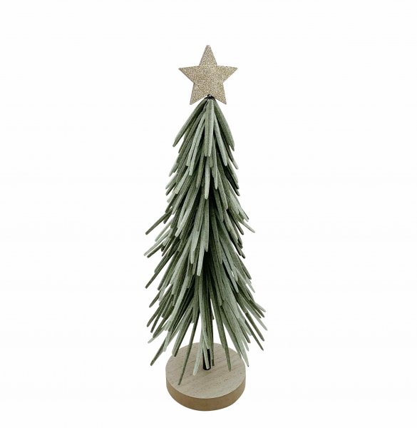 Filz-Tannenbaum3D mit Stern 40 cm