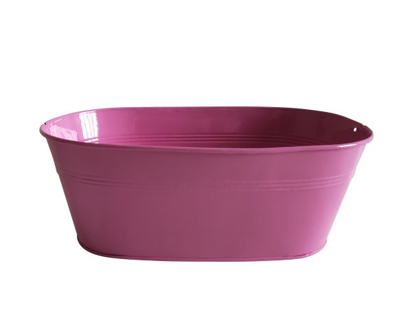 Metalljardiniere konisch 27 cm