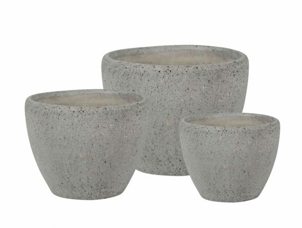 Pflanzgefäß Montreal Ø 42/33/26 cm 3er Set