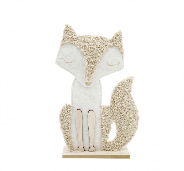 Fuchs Filz/Teddy stehend 42,5 cm