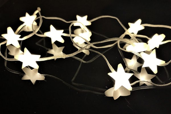 LED Sternengirlande 20 Lichter 200 cm