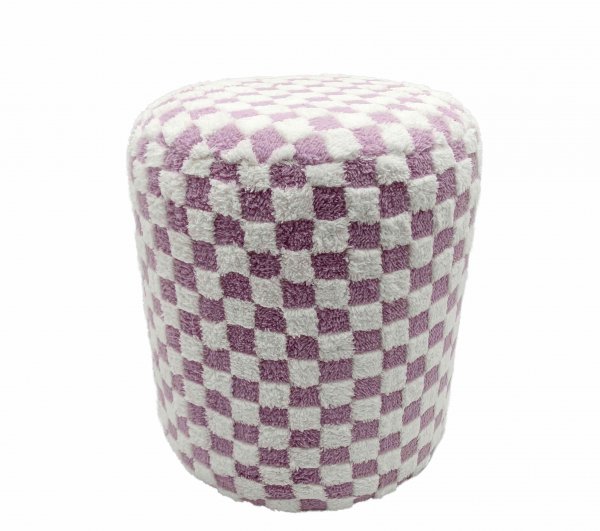 Hocker Karo rund 46 cm