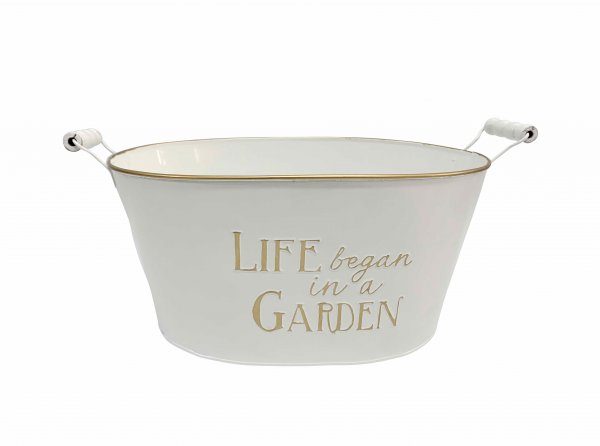 Metall-Jardiniere Life 38 cm