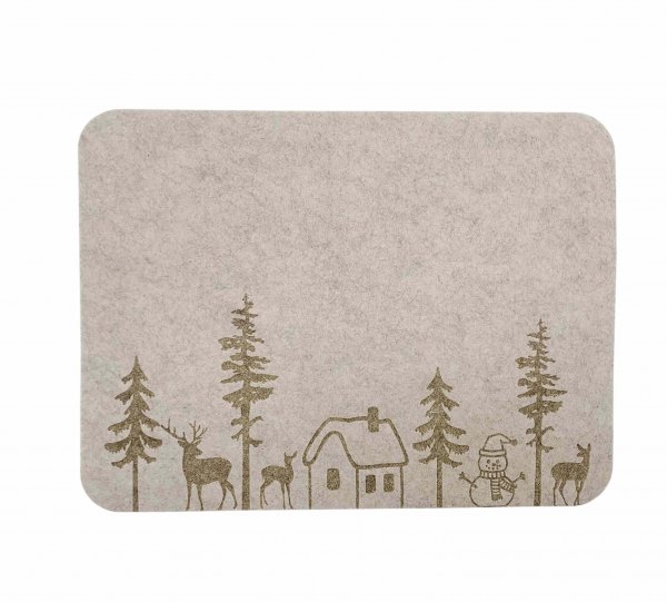 Tischset Weihnachten 40 cm VE 4 St