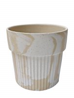 Übertopf groove Ø 16 cm Übertopf groove Ø 16 cm