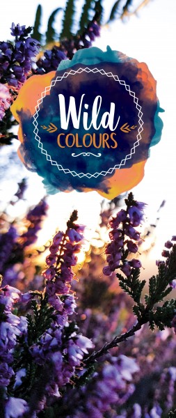 Dekobanner - Wild colours