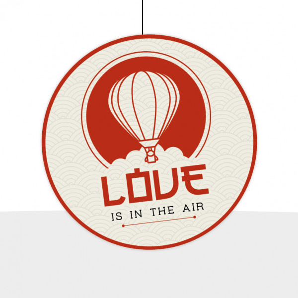2er Set Deckenhänger - Love is in the Air VE 2 St.