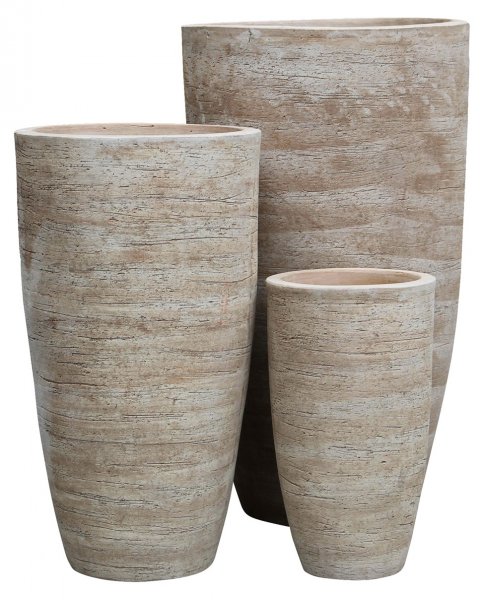 Bodenvase Grammos 41/61/75 cm 3er Set