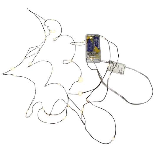 LED Microlichterkette 30 Lichter 300 cm