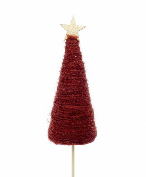 Stecker Tannenbaum mit Stern 37 cm VE 12 St