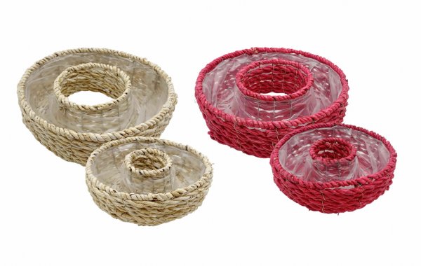 Pflanzring 2-farbig sortiert Ø 30/50 cm 2er Set