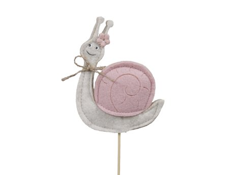 Stecker Filz-Schnecke 9 cm VE 6 St