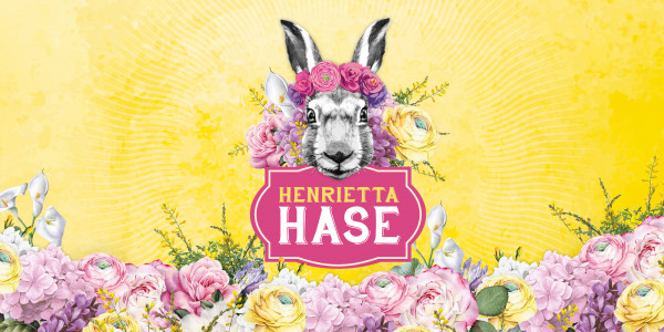 Deckenbanner - Henrietta Hase