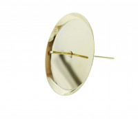 Metall-Kerzenteller Ø 7 cm VE 48 St Metall-Kerzenteller Ø 7 cm VE 48 St