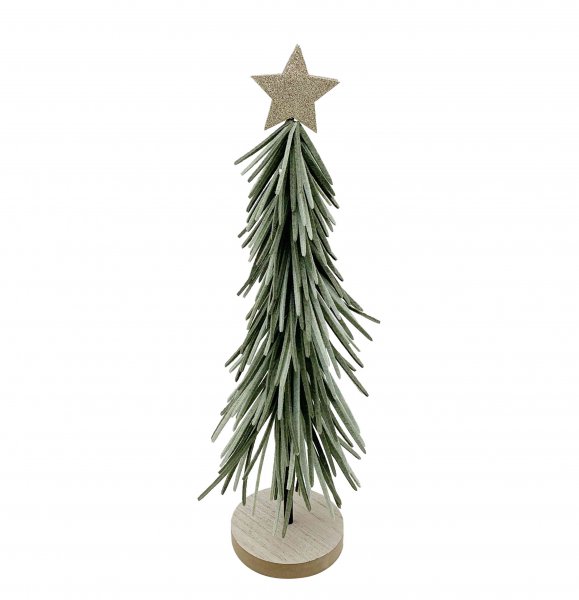 Filz-Tannenbaum 3D mit Stern 50 cm