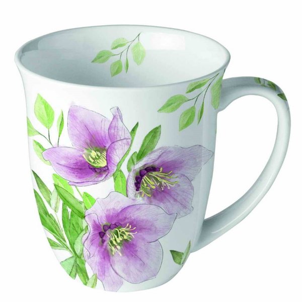 Tasse Klassischer Helleborus 400ml