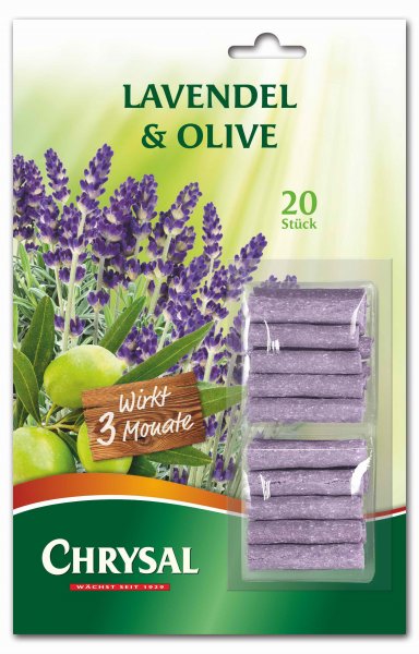 Chrysal Lavendel &amp; Olive Düngestäbchen VE 20 St
