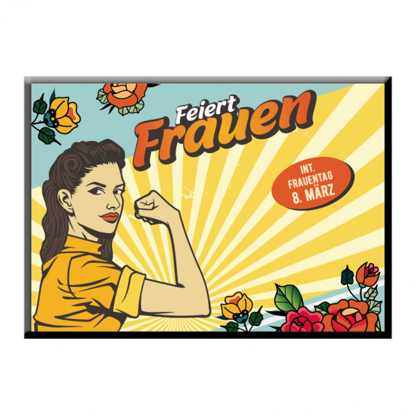 18/1 Plakat - Feiert Frauen