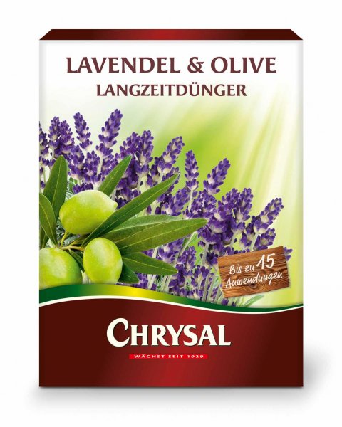 Chrysal Lavendel &amp; Olive Langzeitdünger 300 g