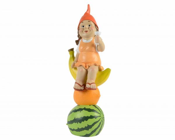 Zwerg auf Melone 65 cm