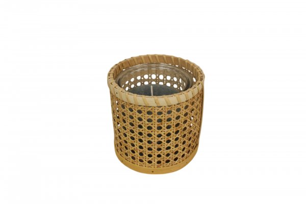 Rattan-Laterne Ø 14,5 cm