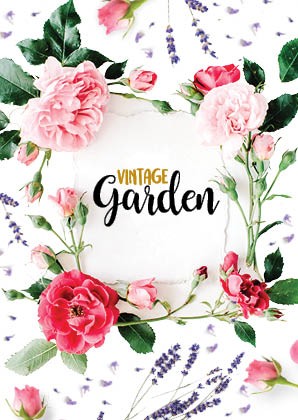Postkarte - Vintage_Garden
