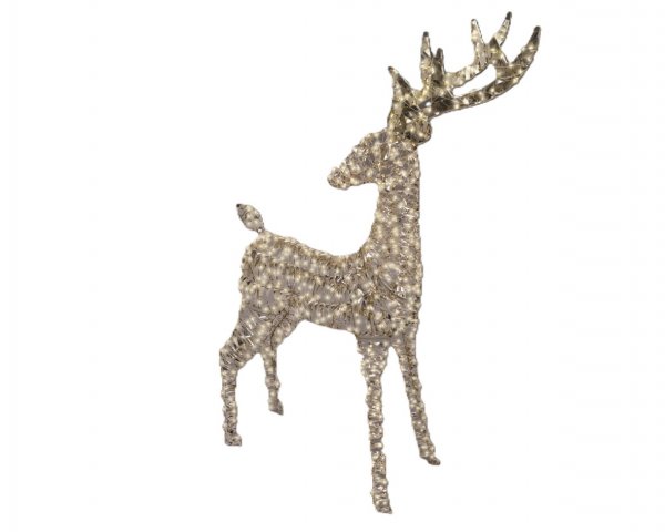 Micro-LED Rentier 960 Lichter 130 cm